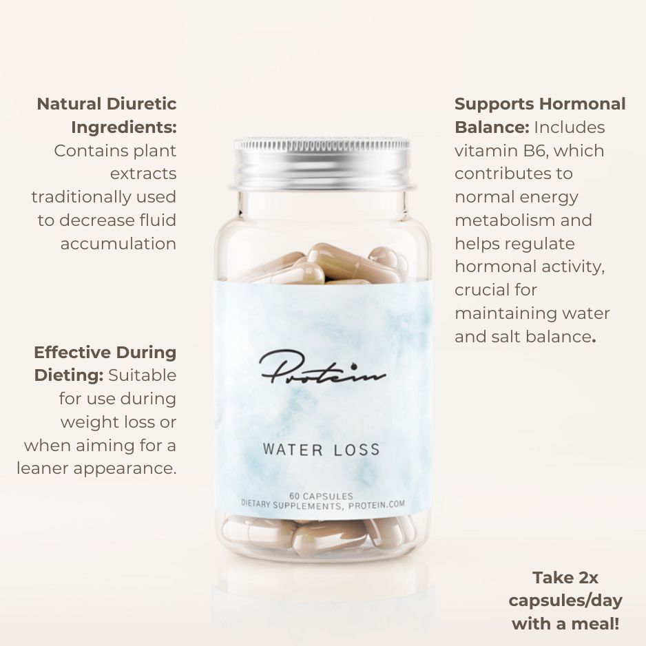 Water Loss, Lose Water Weight, 60 Capsules